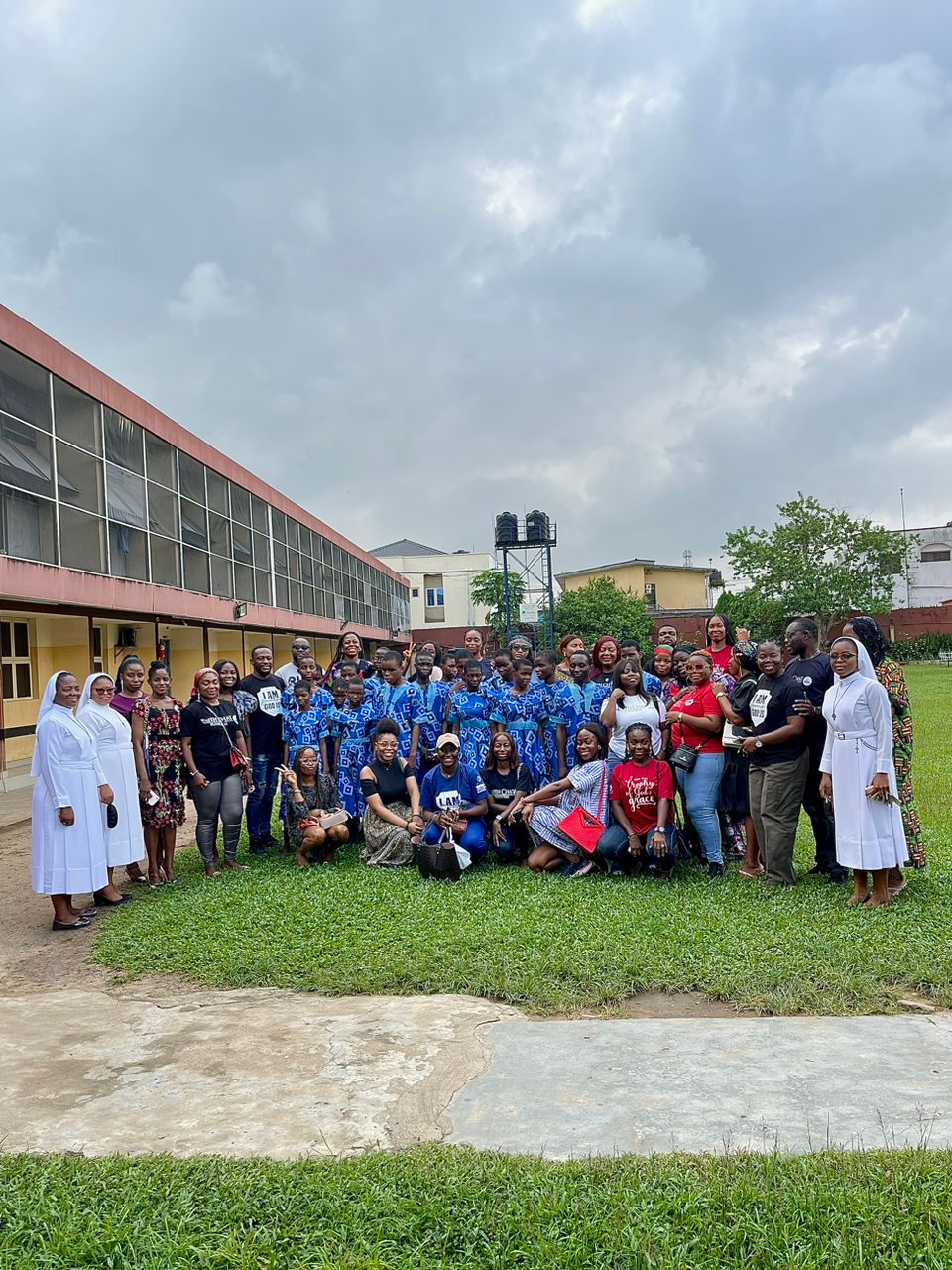 Students and Staff of Pacelli School for the Blind