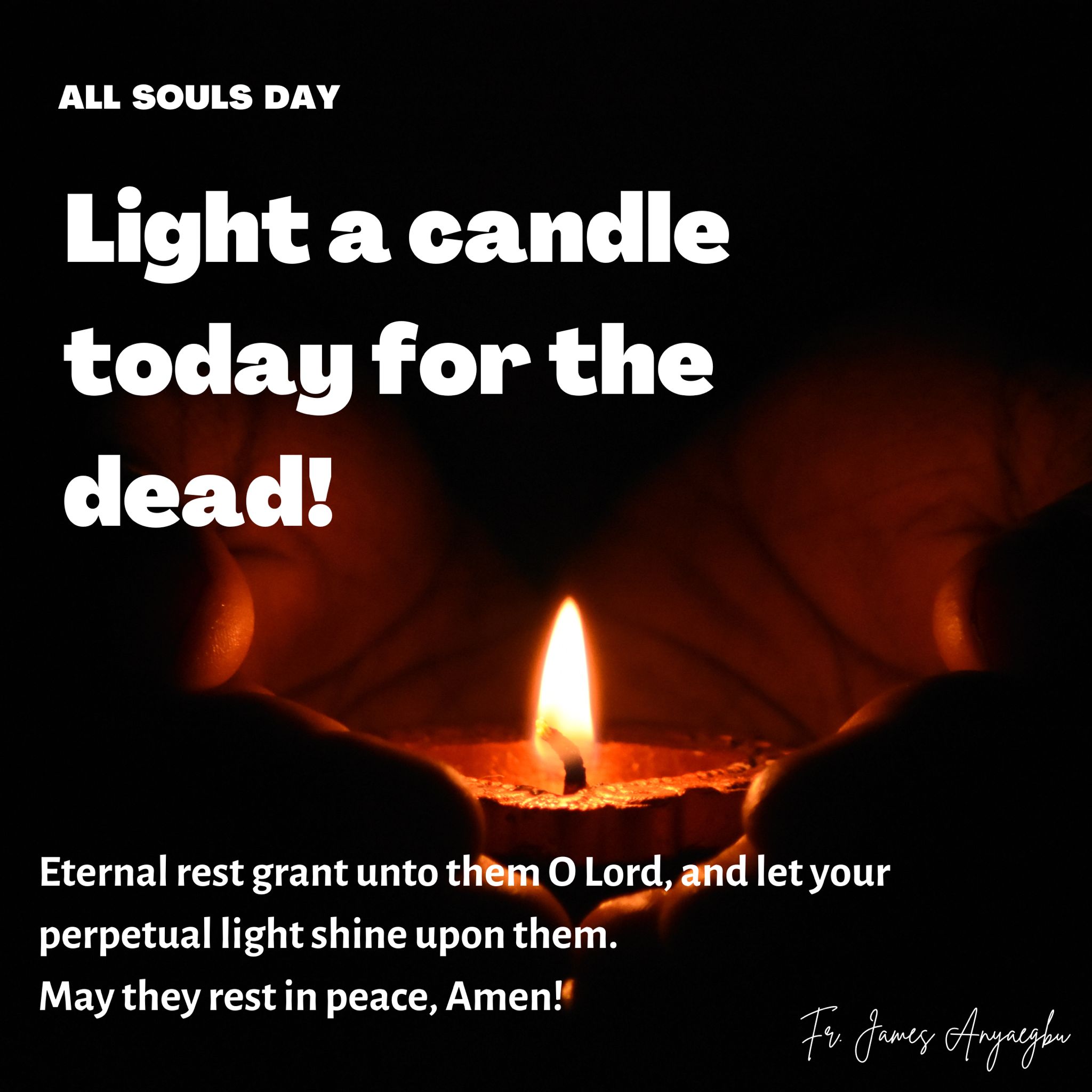 Light a candle today