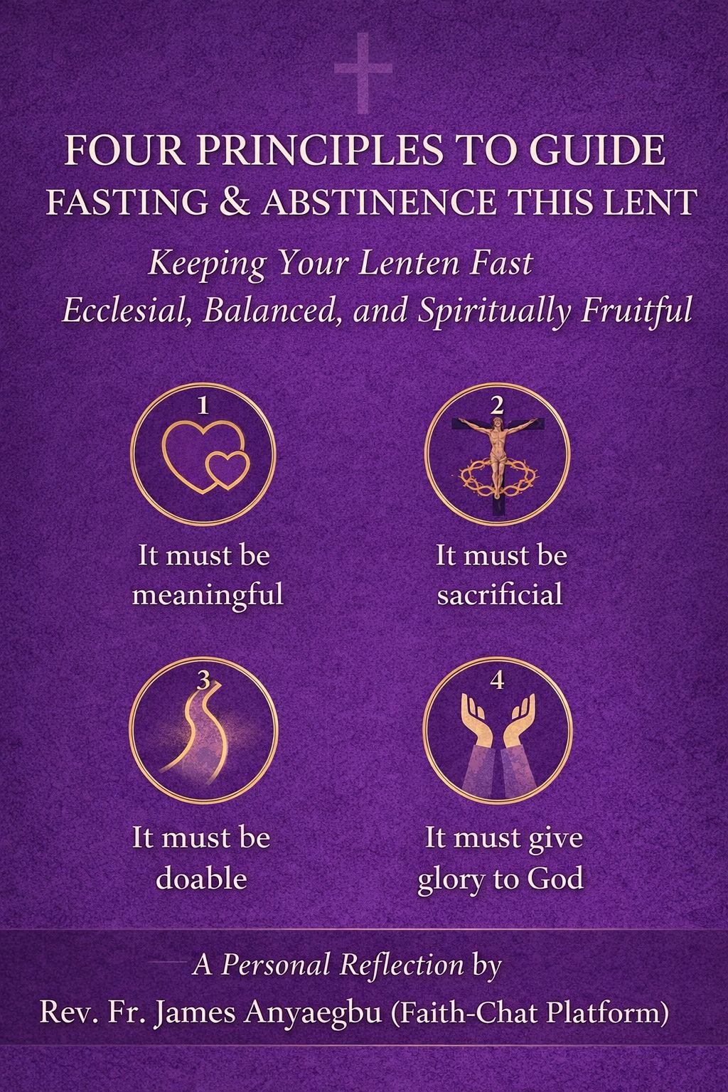 4 guides to lenten observance